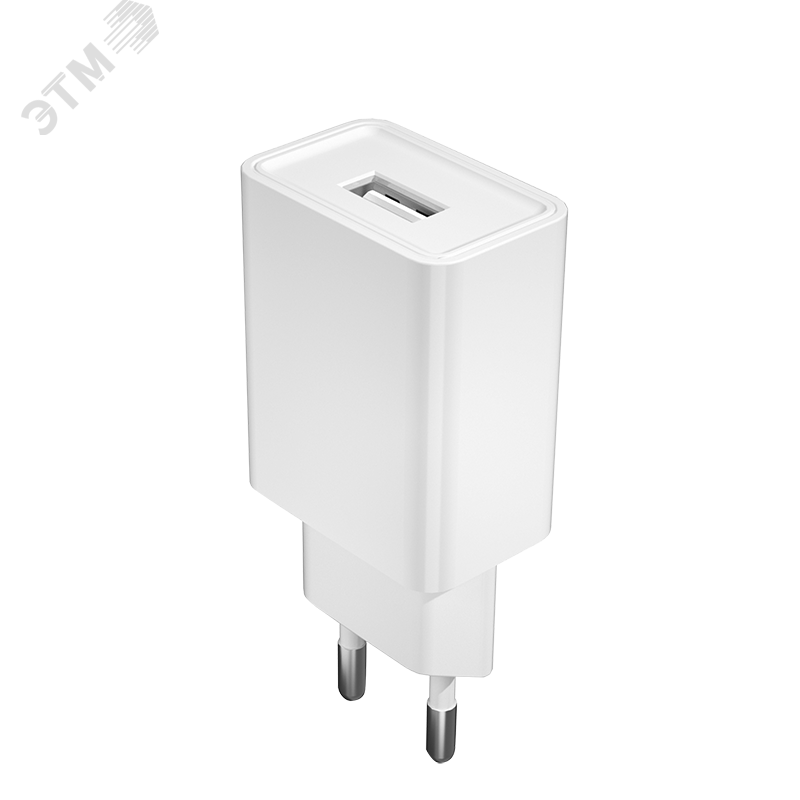 Зарядное устройство сетевое (адаптер к кабелю USB) белый 10Вт 10А ФАZА 5057531 JazzWay