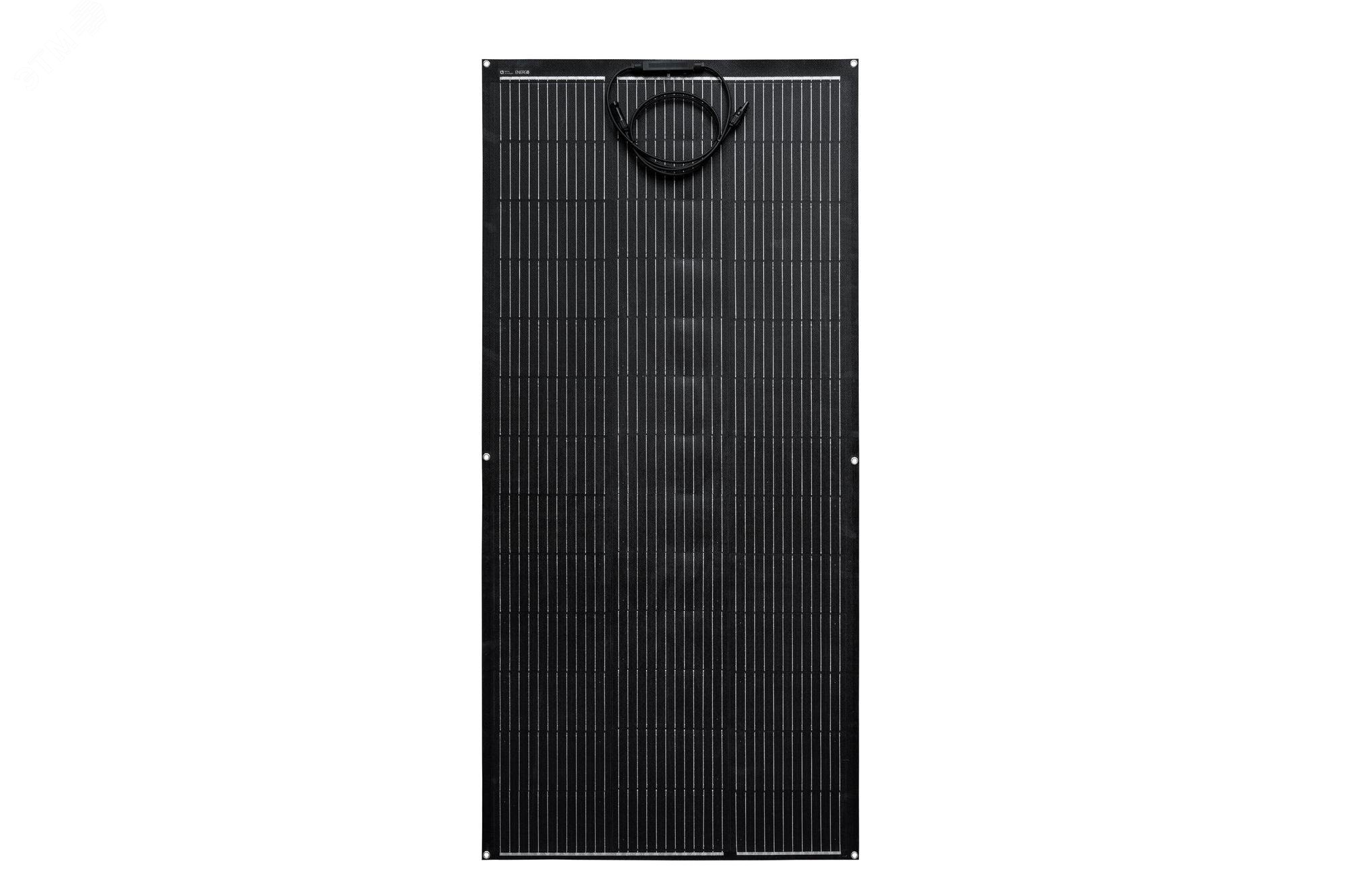 Гибкая солнечная панель LTE SM FSP 200Вт с выходом MC4, черная LTE SM FSP200Вт black LT Energo
