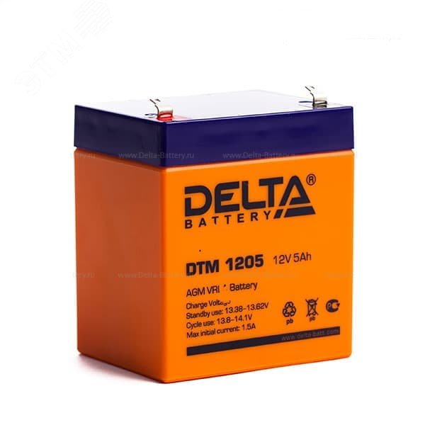 Аккумулятор DTM 12В 5Ач DTM 1205 DELTA