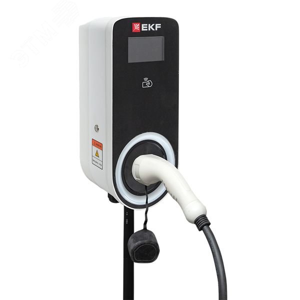 Станция зарядная для электромобилей переменного тока 22 кВт с GB/T коннектором EKF Impulse Impulse-AC-22-GBT EKF