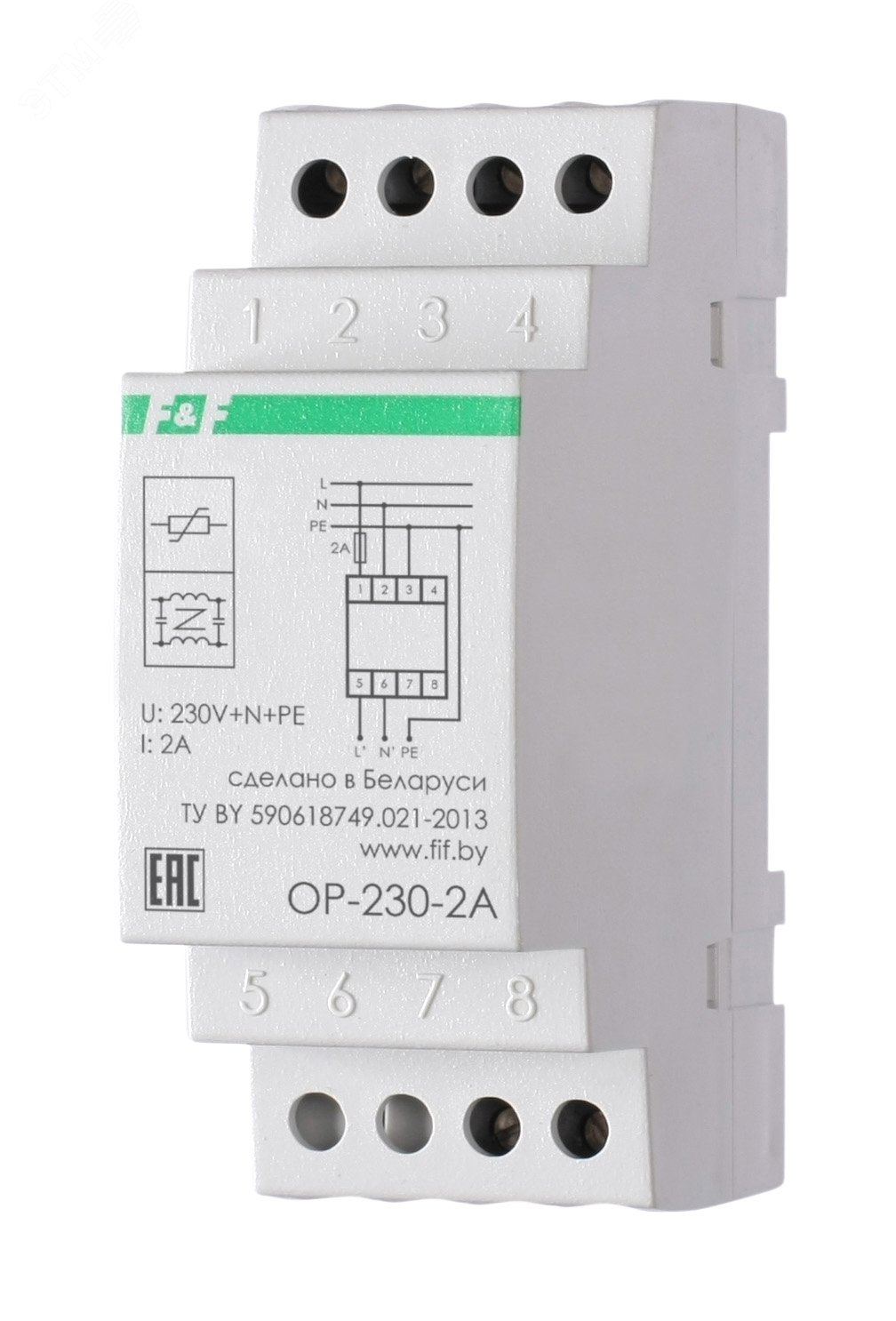 Фильтр сетевой помехоподавляющий OP-230-2A EA10.001.002 Евроавтоматика ФиФ