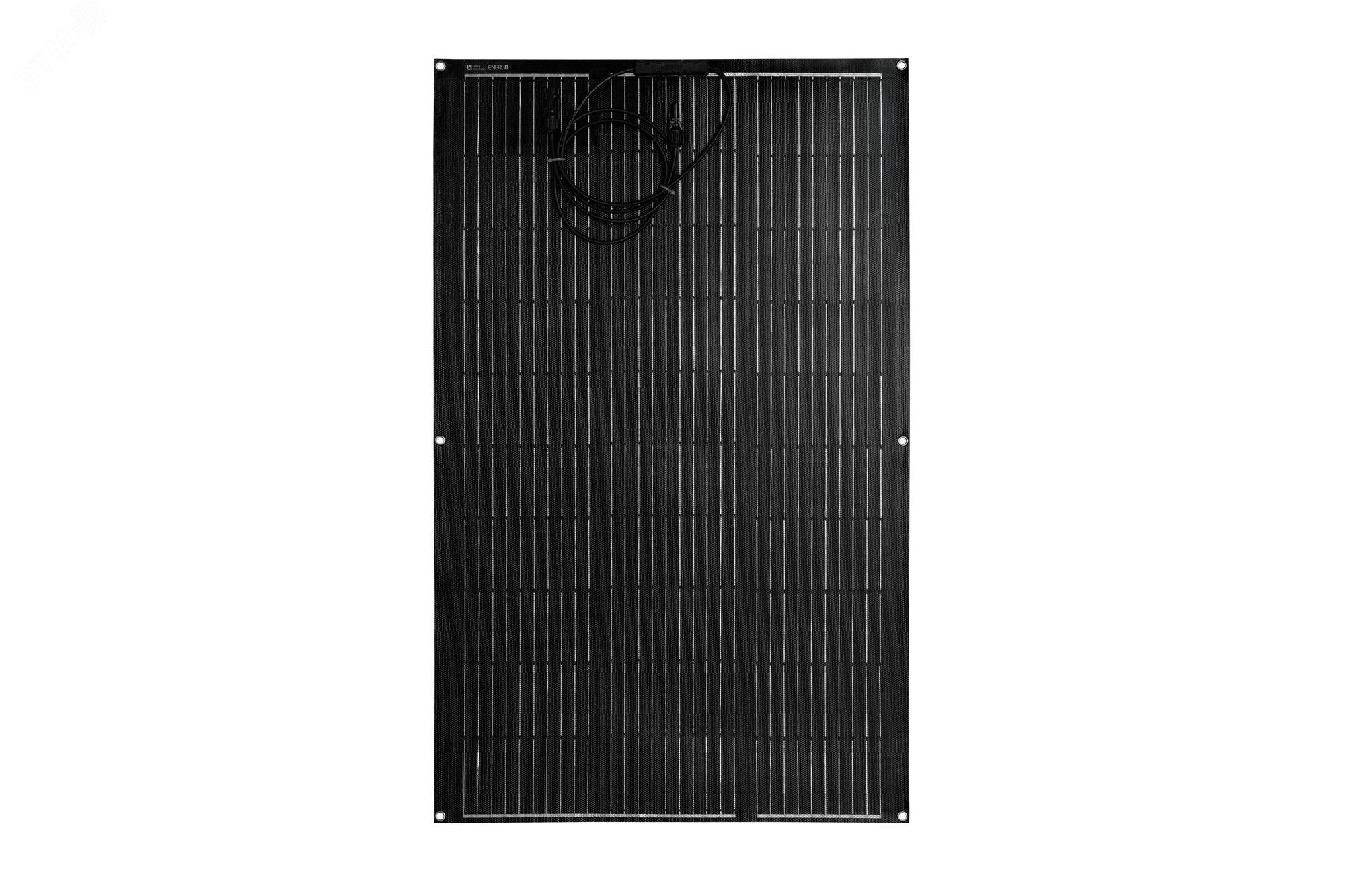 Гибкая солнечная панель LTE SM FSP 150Вт с выходом MC4, черная LTE SM FSP150Вт black LT Energo