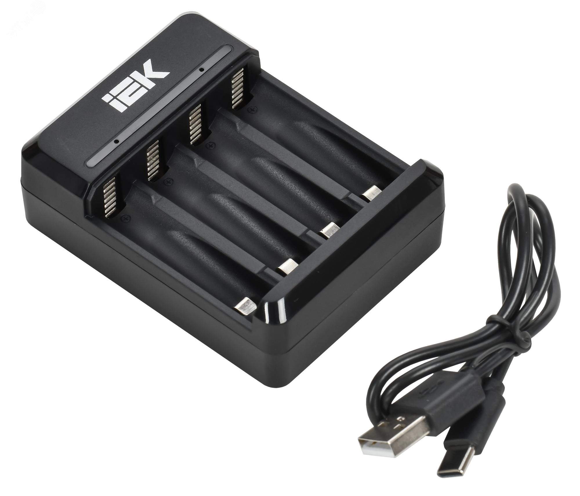 Устройство зарядное для 2-4 NiMH/CD аккумуляторов AA/AAA 200мА с LED индикатором IEK ABC11-4-2-TYC-M-020-LED IEK