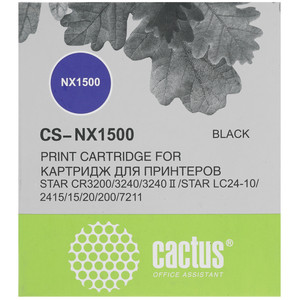 Лента Cactus CS-NX1500 черный
