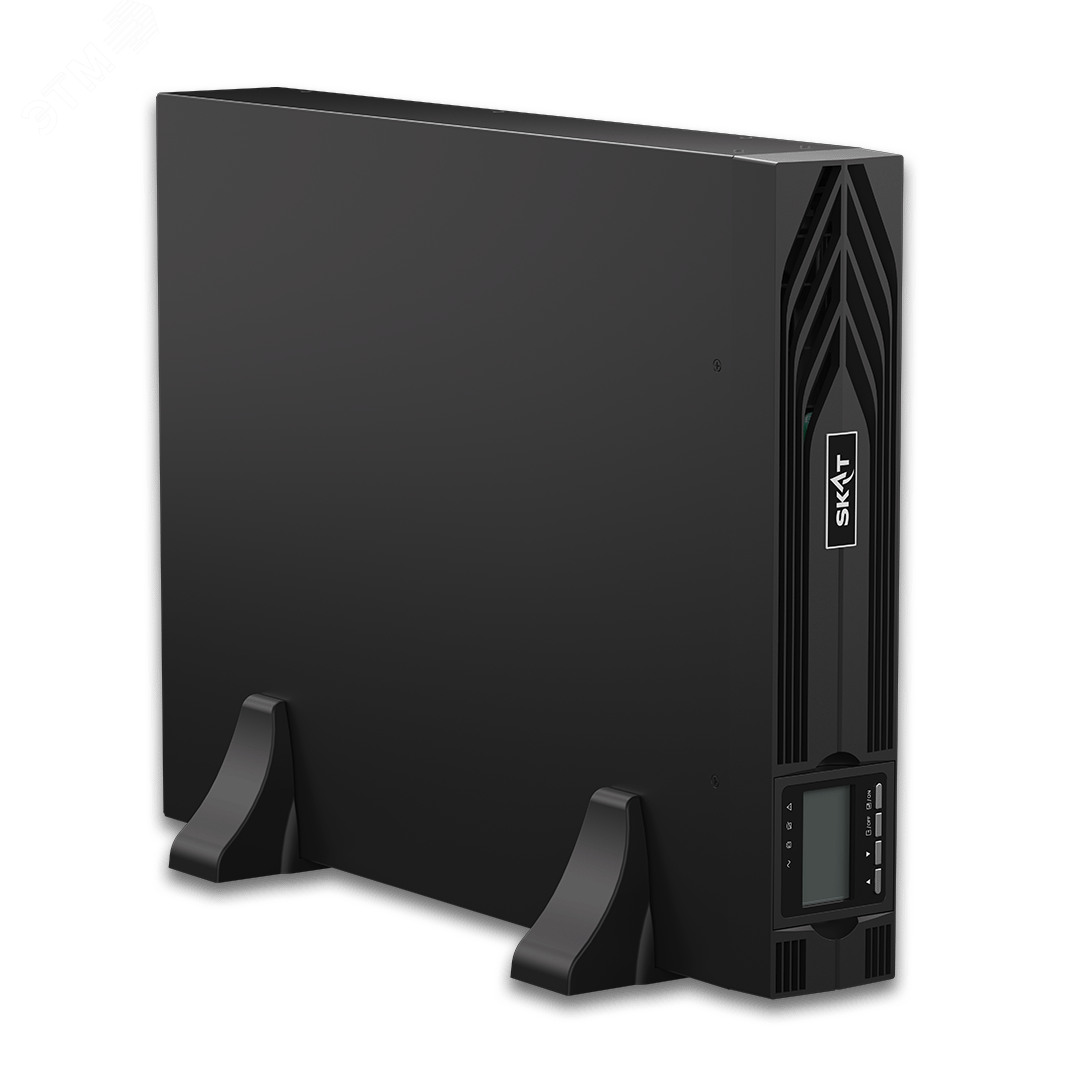 Источник бесперебойного питания Online, SKAT-UPS 3000-RACK-ON-6X9 P3, 3000 ВА/3000 Вт, 1/1, Rack/Tower, встр. АКБ 72В (6x9Ач), 2хSchuko+1xC19 8772 Бастион