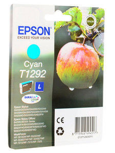 Картридж Epson T1292 L голубой