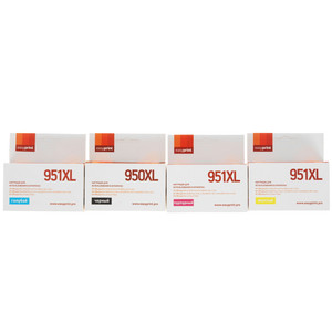 Набор картриджей EasyPrint IH-950XL/951XL_SET голубой, желтый, пурпурный, черный