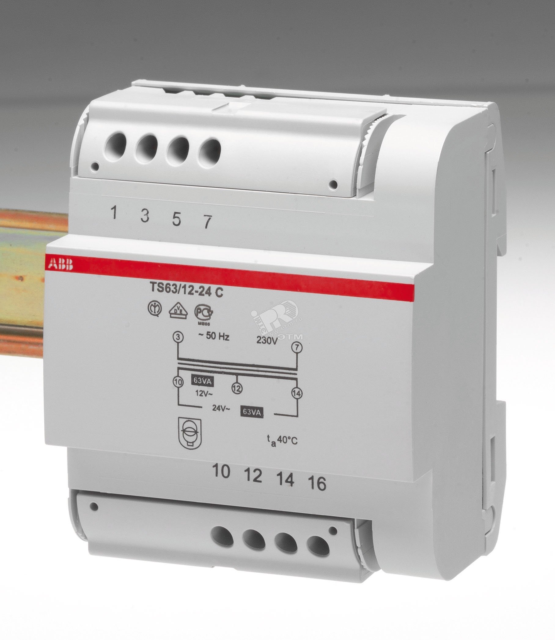 Трансформатор разделительный TS63/12-24C ABB